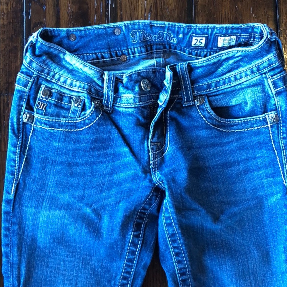 Miss Me 25 Boot Cut Jeans JP6086B2 30” Inseam EUC - Picture 5 of 8